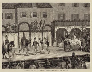 Uma pastorale nas províncias bascas, dança de Satans